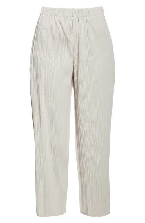 ISSEY MIYAKE PLEATS PLEASE ISSEY MIYAKE A-POC CROP PANTS 