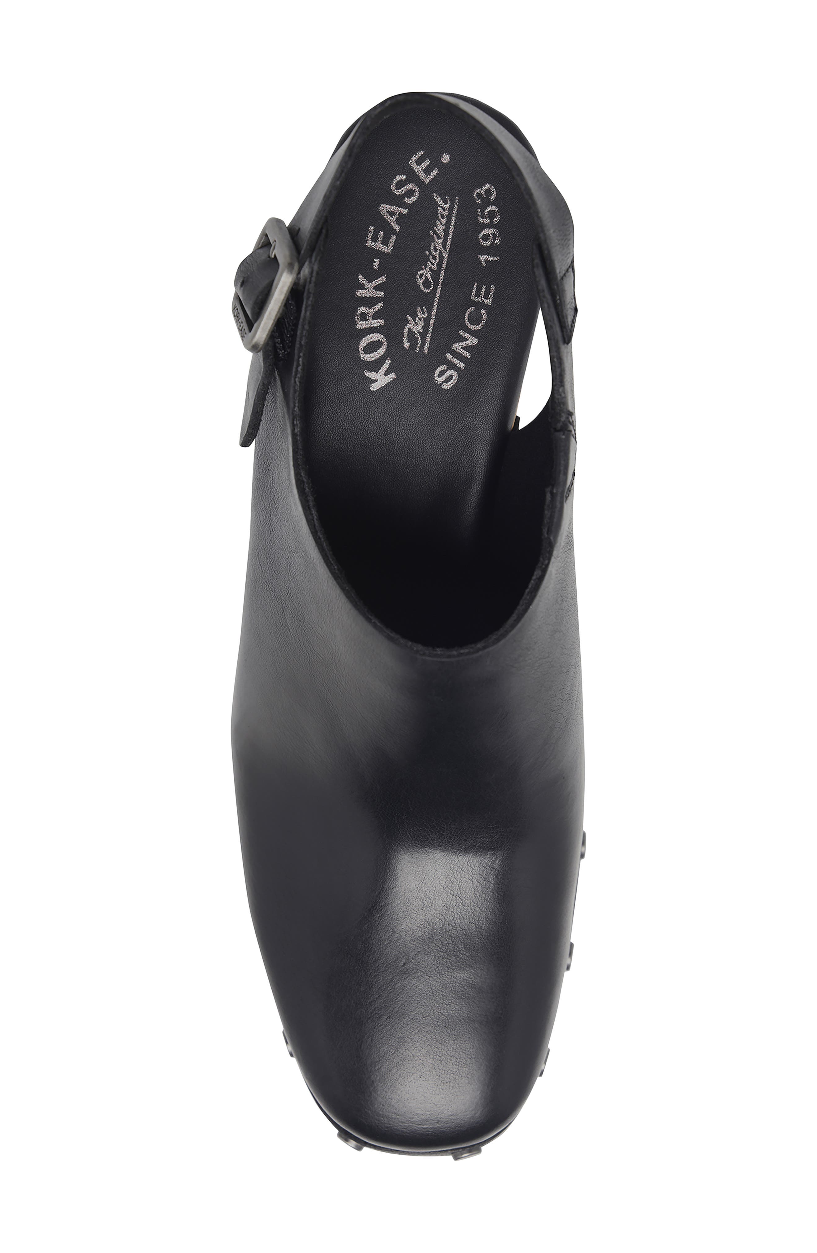 Kork-Ease<sup>®</sup> Sienna Slingback Platform Clog, Alternate, color, Black F/ G