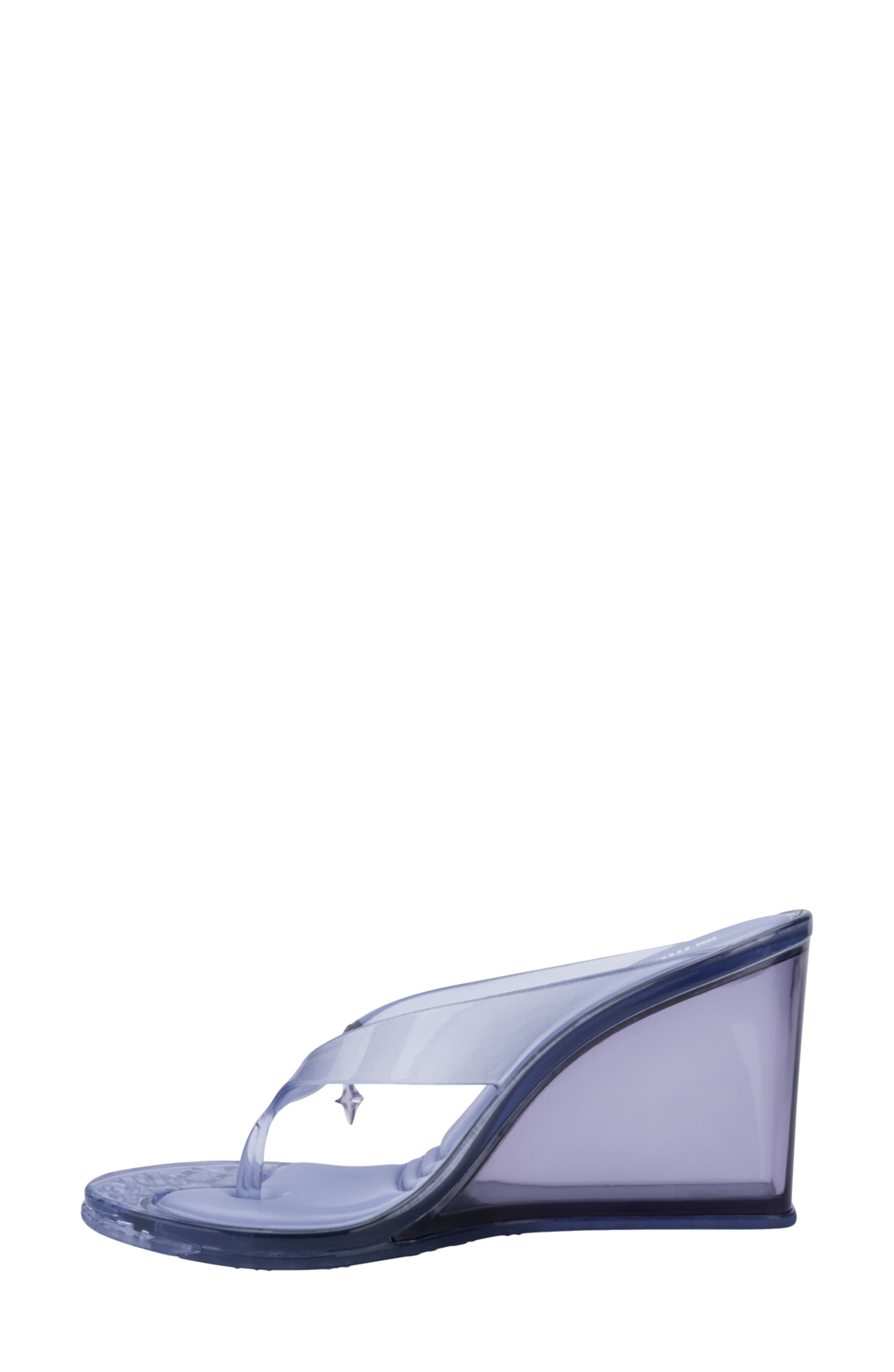 Nabeela Wedge Flip Flop, Alternate, color, LILAC