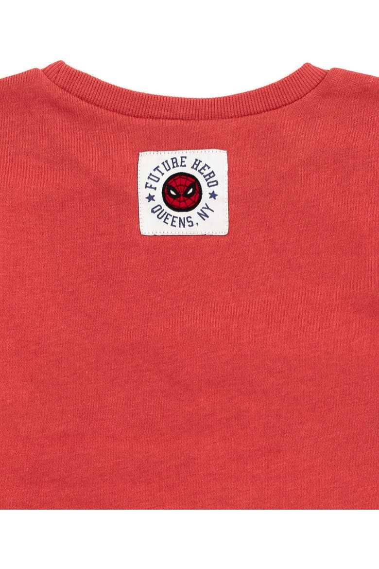 Spider-Man Fleece 2-Piece Sweatshirt and Pants Set, Alternate, color, Red Spider Man