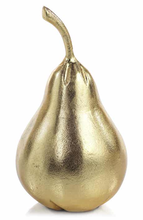 Golden Pear Figurine