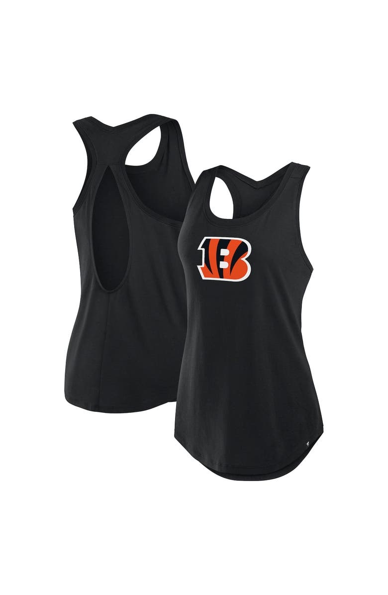 FANATICS Women's Fanatics Black Cincinnati Bengals Iron Fan Tank Top, Alternate, color, Black