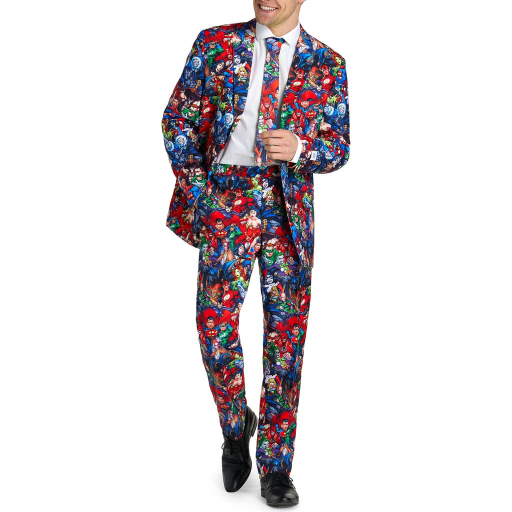 Opposuits Dc Heroes 3-piece Tuxedo Set In Multi