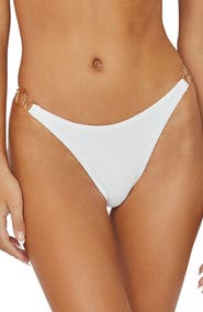 PQ SWIM Gwen Textured Bikini Bottoms