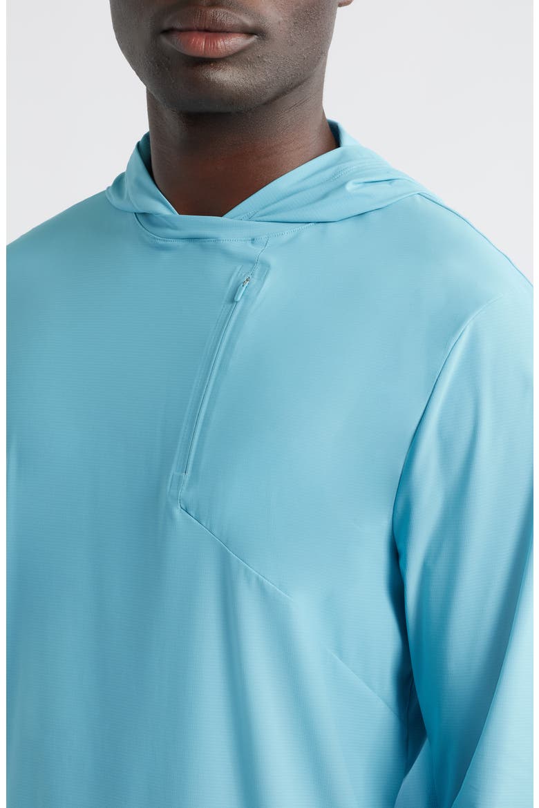 Maxwell Hooded Long Sleeve T-Shirt, Alternate, color, HAZE