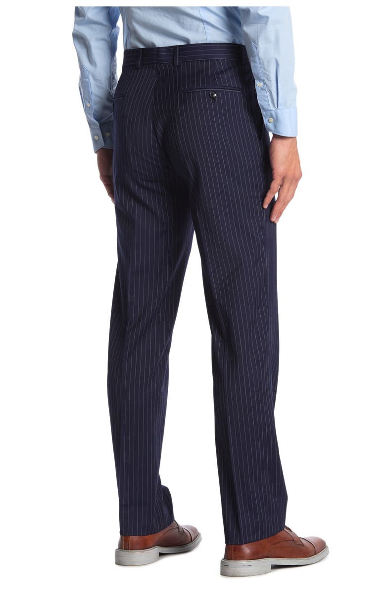 Tommy Hilfiger Slim Fit Pinstripe Wool Blend Suit Seperate Pants, Alternate, color,