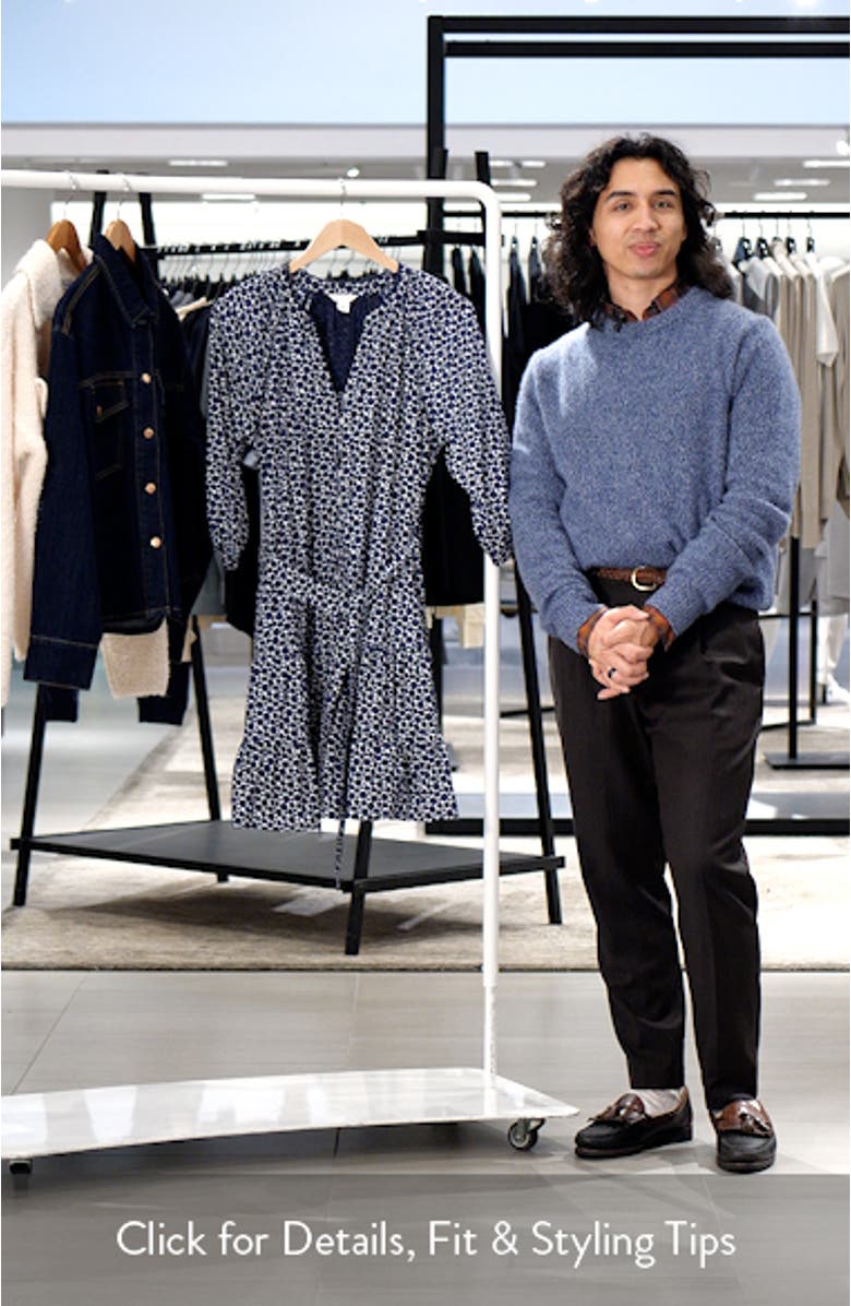 Print Cotton Minidress, sales video thumbnail