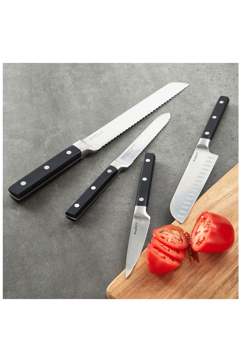 DiNA Gene 8-Inch Bread Knife, Alternate, color, BLACK