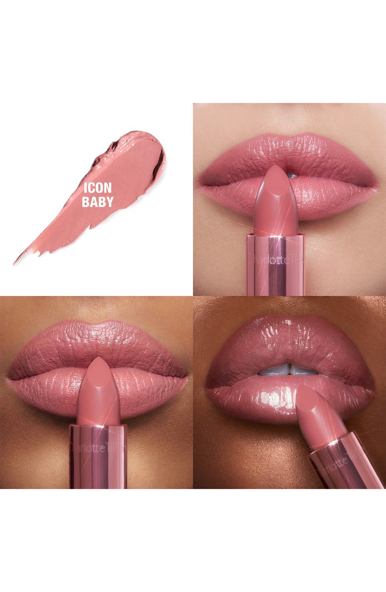 Charlotte Tilbury Charlotte's Iconic Hollywood Mini Lip Trio $54 Value, Alternate, color, 