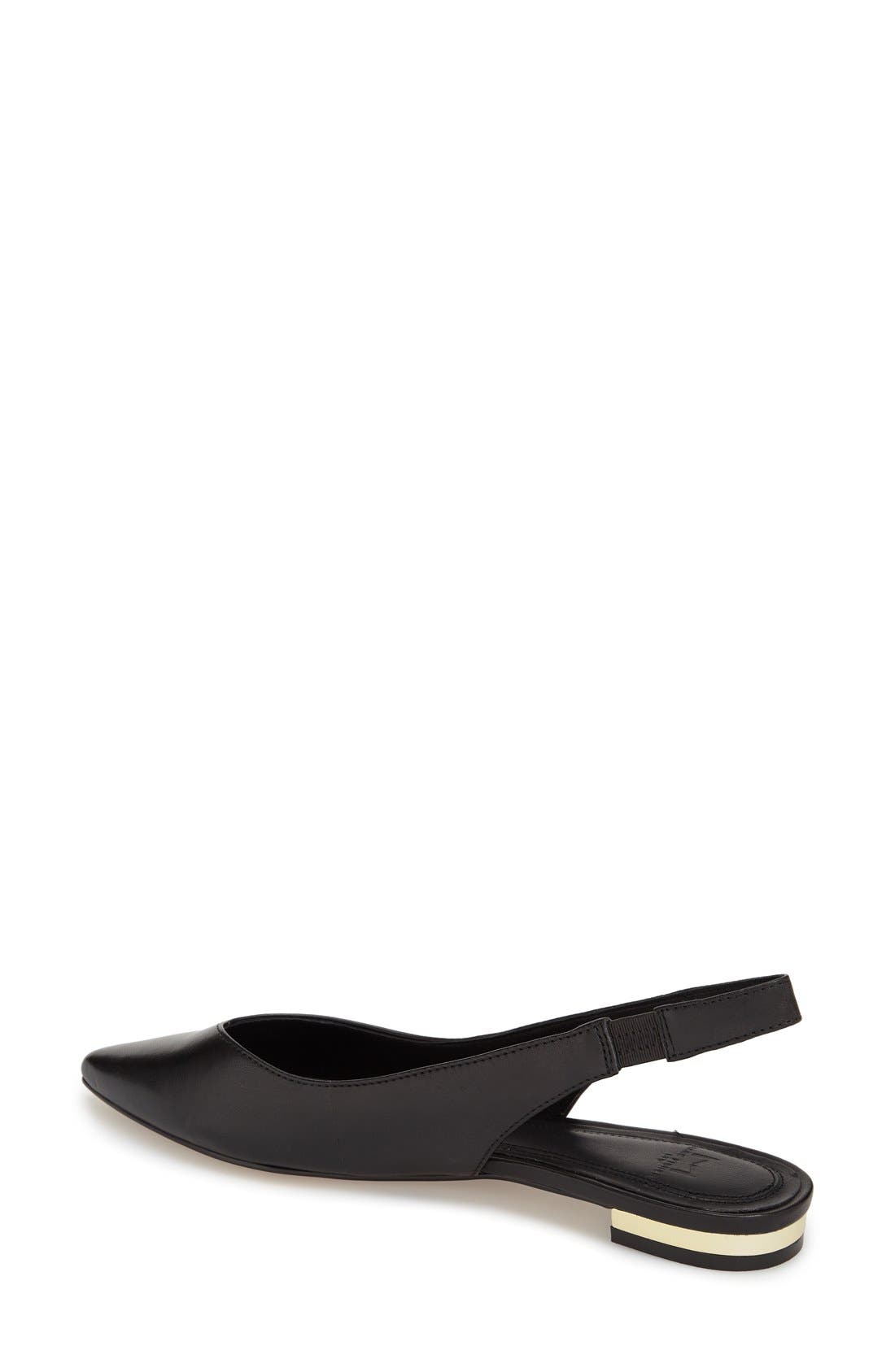 Marc Fisher LTD 'Silvia' Slingback Flat, Alternate, color, 