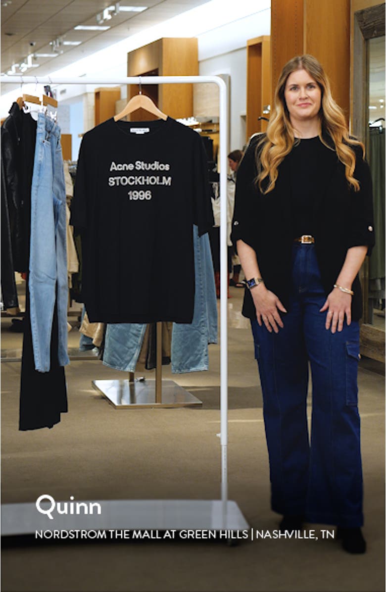 1996 Logo Distressed Cotton & Hemp Graphic Tee, sales video thumbnail