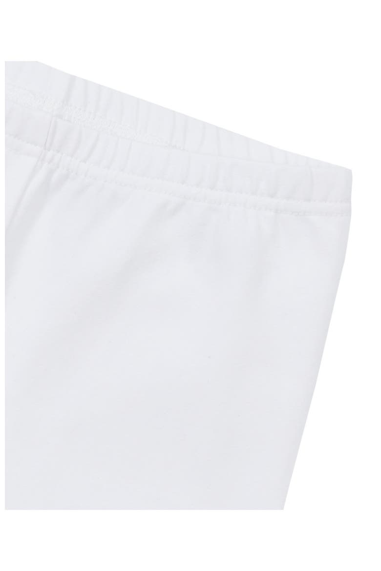 Girls Plus Tough Cotton Cartwheel Shorts, Alternate, color, White