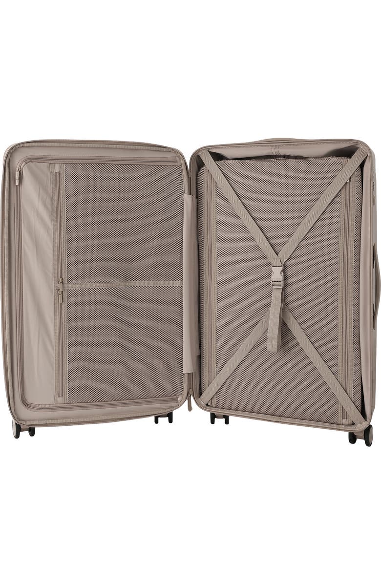 Hedgren Nostos Matte Large Spinner Suitcase, Alternate, color, Sahara