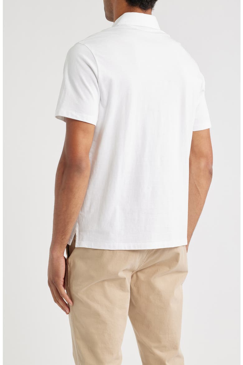Surf Pima Cotton Polo, Alternate, color, WHITE CAP