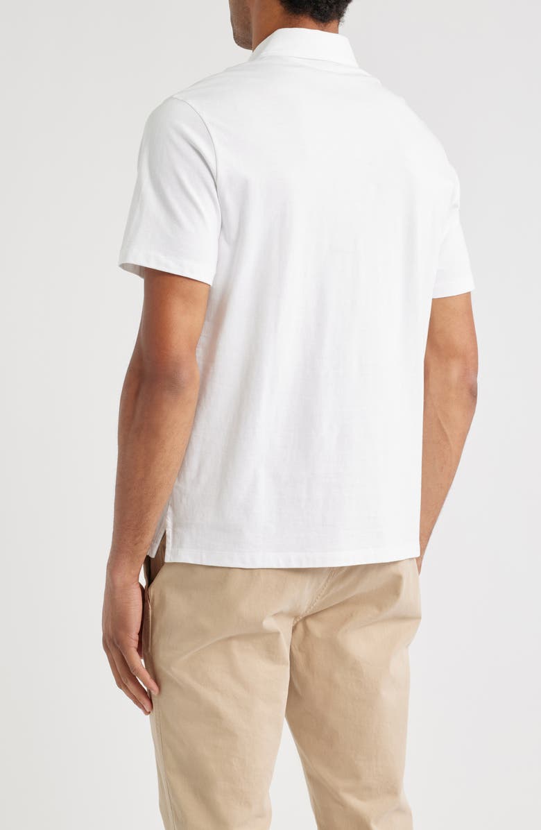 vineyard vines Surf Pima Cotton Polo, Alternate, color, White Cap