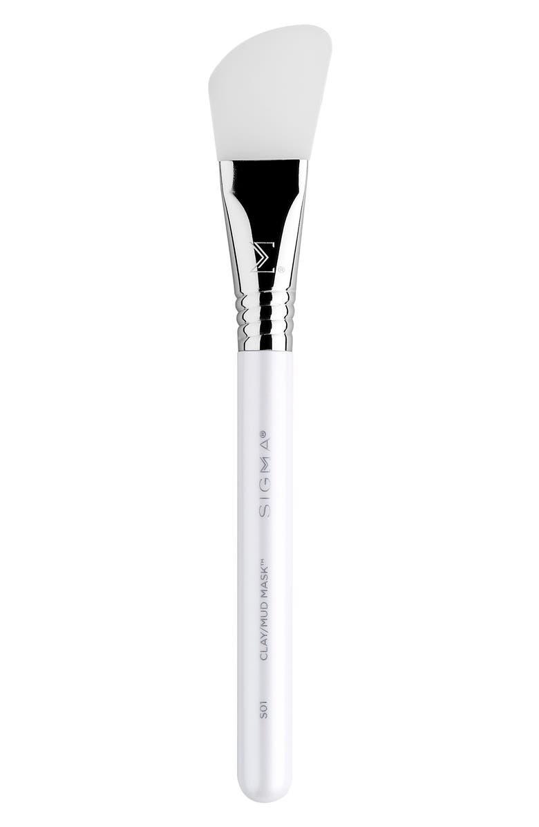 Sigma Beauty S01 Clay/Mud Mask Brush, Main, color, 