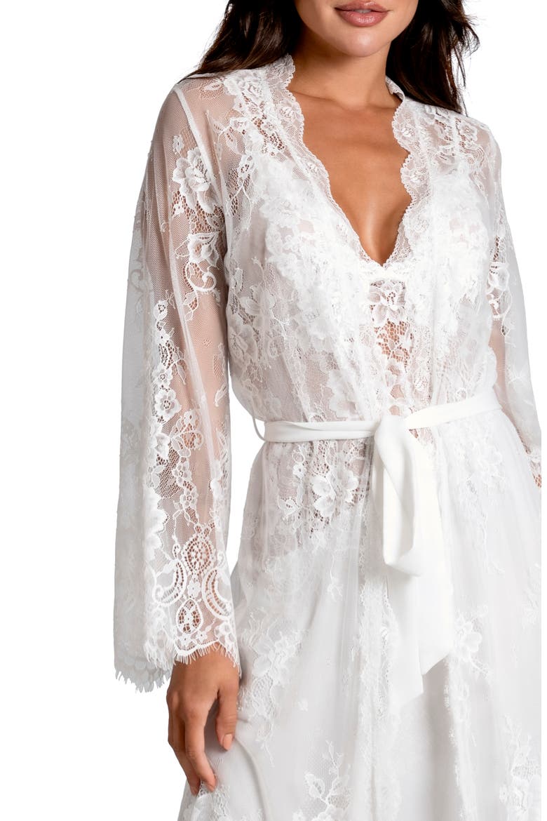 Marry Me Lace Robe, Alternate, color, IVORY