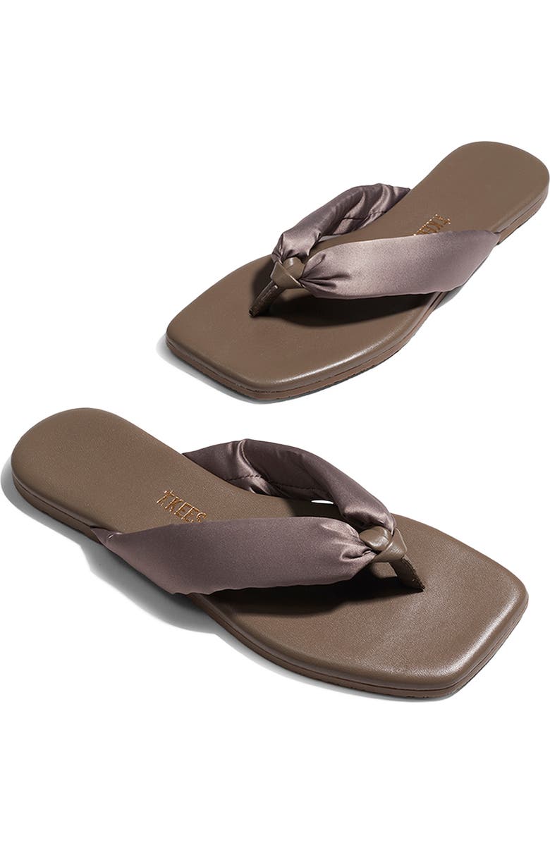 TKEES Lennon Flip Flop, Alternate, color, Pewter