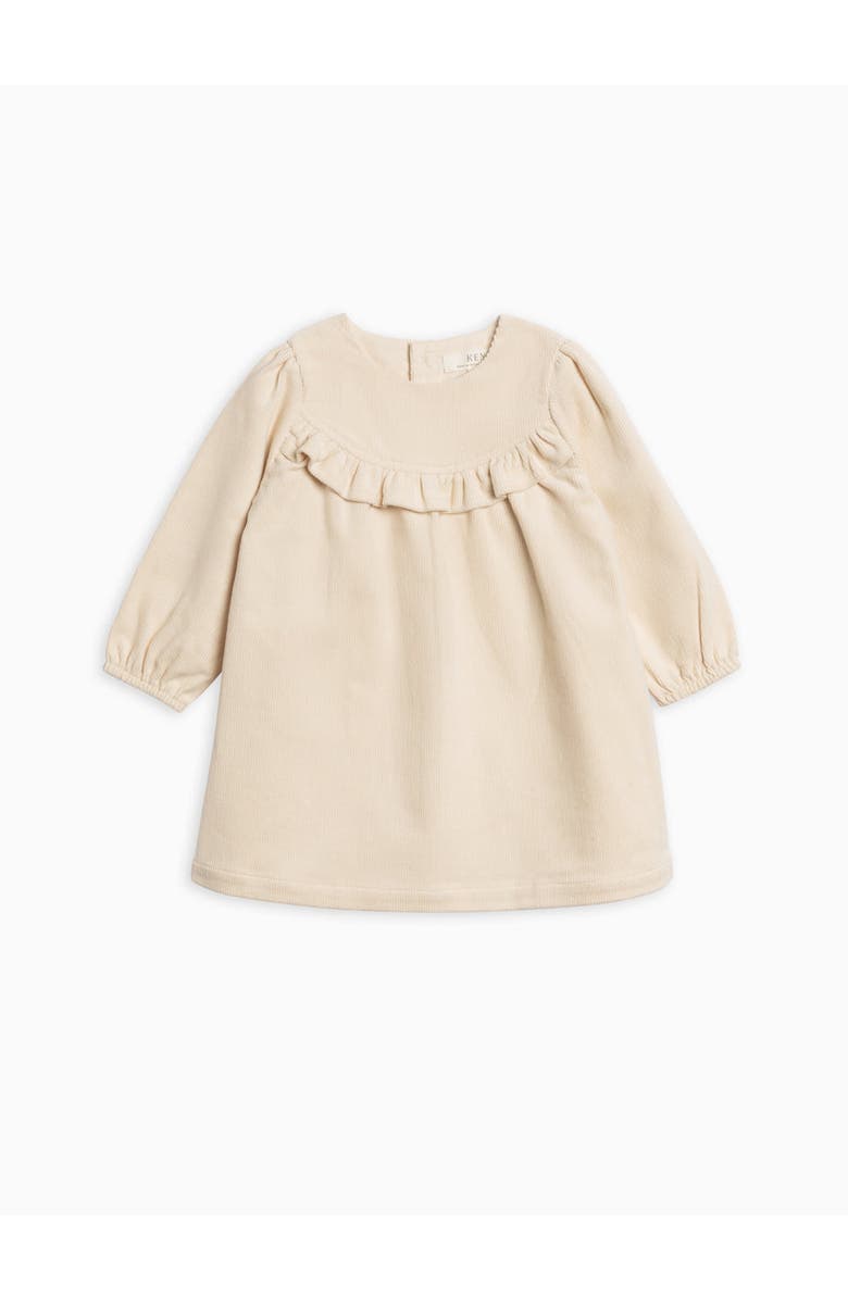 Kendi Dafina Corduroy Dress, Alternate, color, Cream