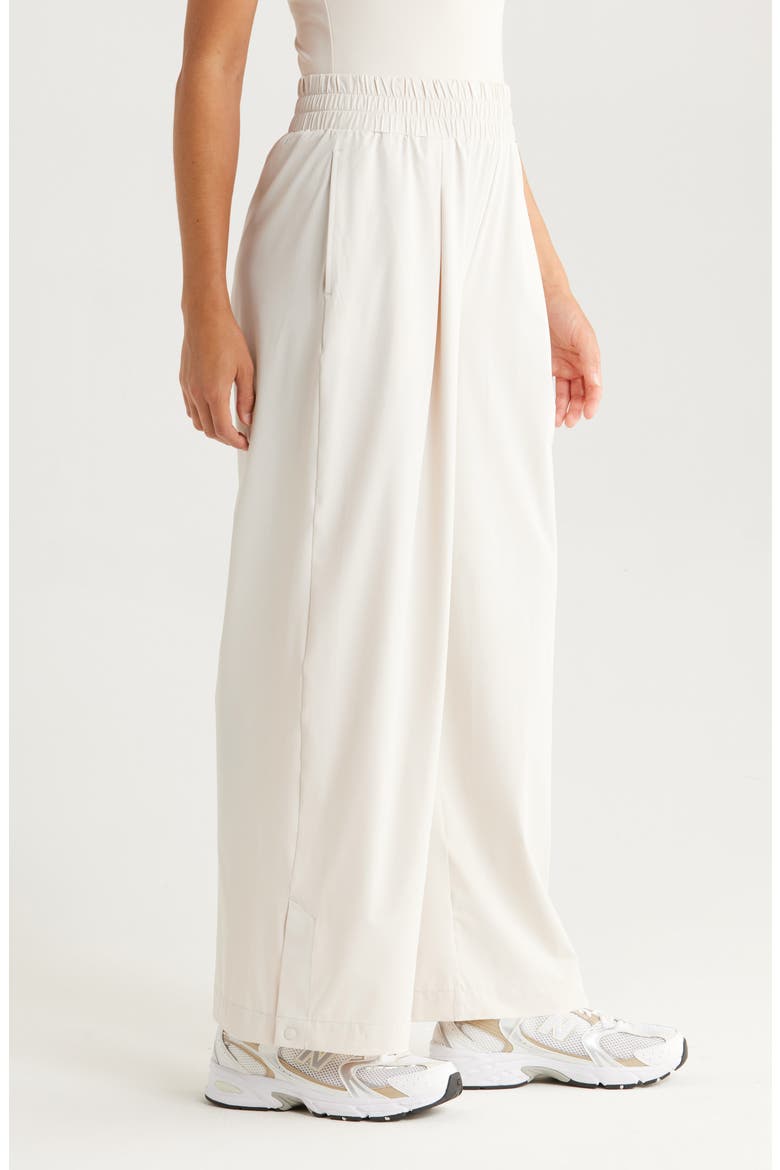Atlas Wide Leg Pants, Alternate, color, MOONBEAM
