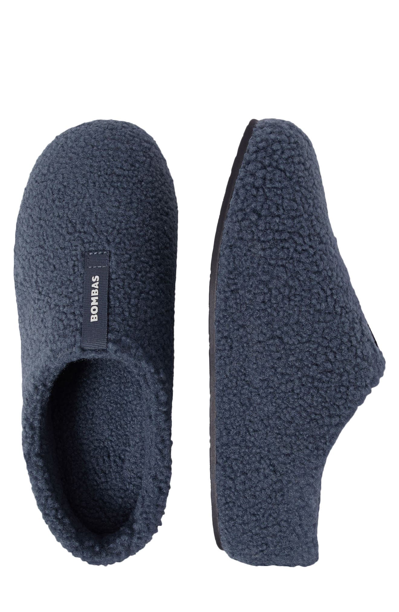 Sunday Faux Fur Slipper, Alternate, color, COOL SMOKE1