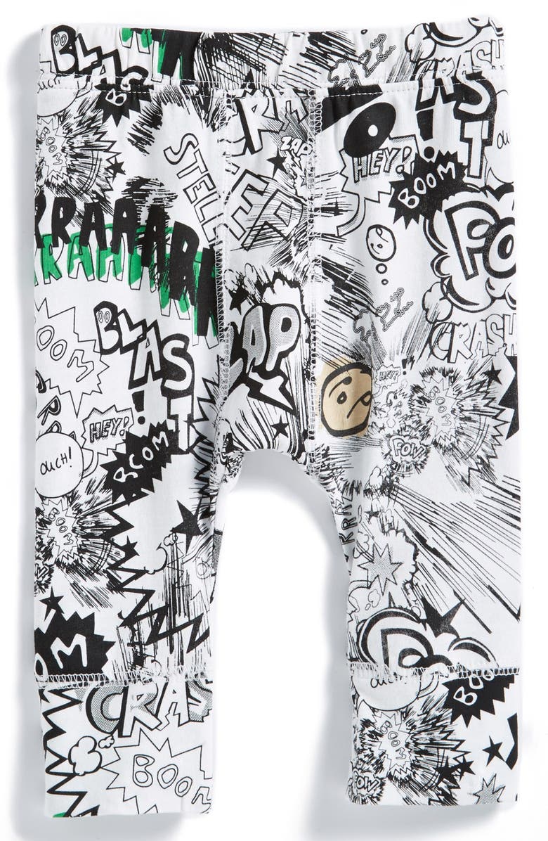 Stella McCartney Kids 'Macy' Comic Leggings, Main, color, 