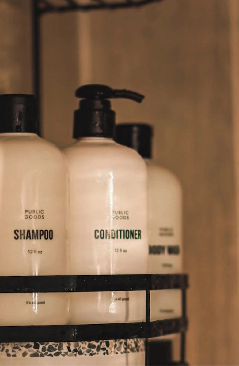 PUBLIC GOODS Shampoo and Refill Set, Alternate, color, White