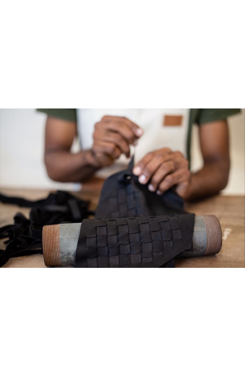 Deux Mains Fold Over Bag, Alternate, color, Black