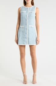 SUGARLIPS Elviane Tweed Minidress