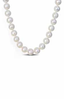 DELMAR Men's Cultured Freshwater Pearl Necklace