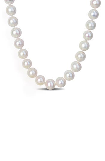 Delmar Cultured Freshwater Pearl Necklace In White