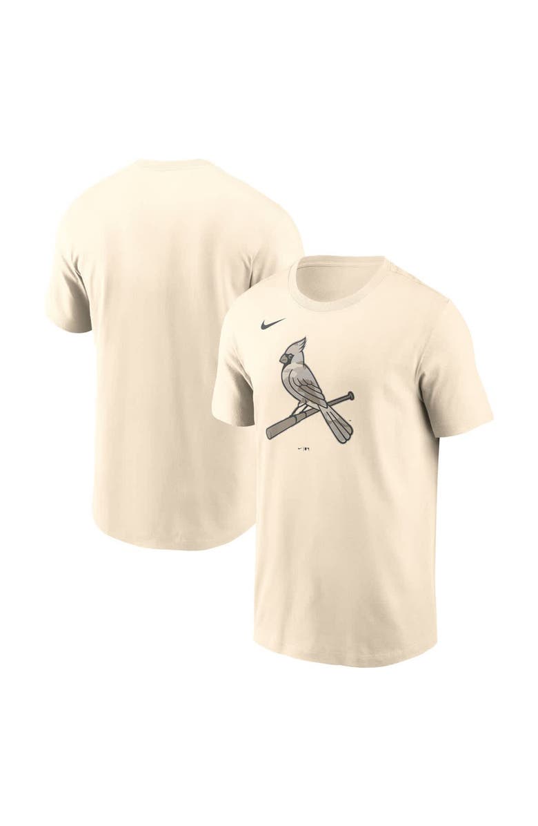 Nike Men's Nike Cream St. Louis Cardinals Camo Logo T-Shirt, Alternate, color,