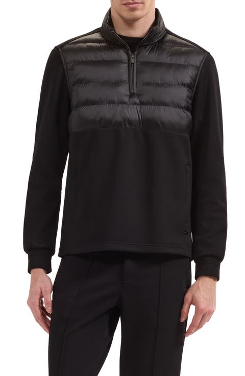 Soft Touch Quilted Quarter Zip Pullover