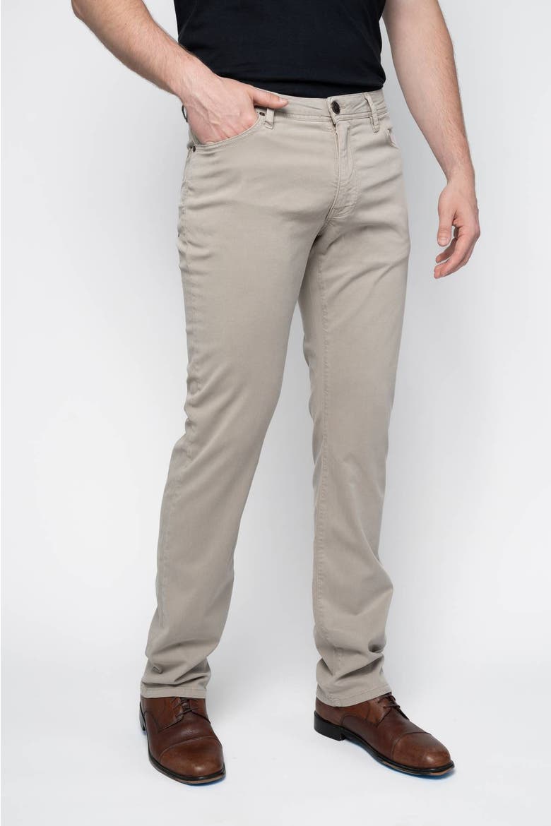 Jack Fit Five Pocket Pants, Alternate, color, Cement