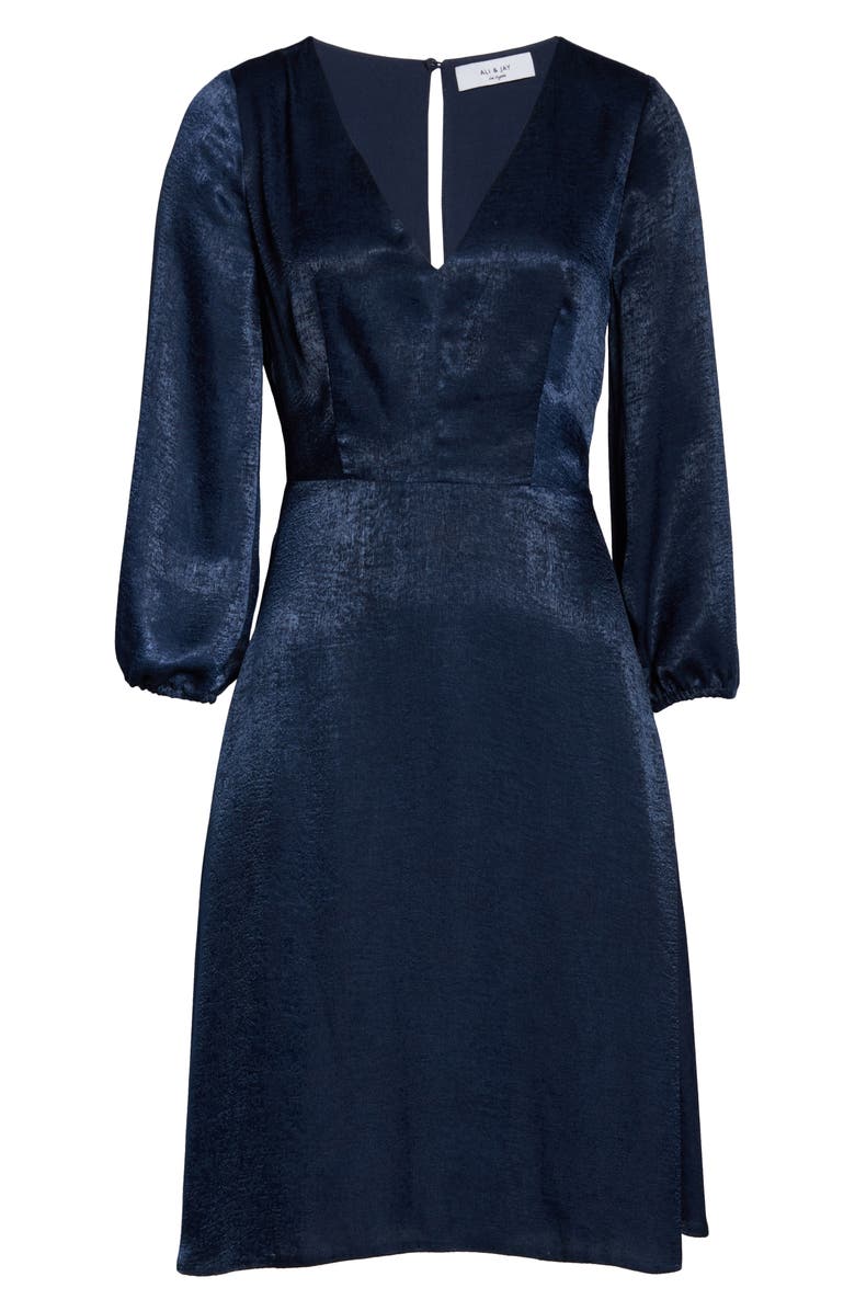Ali & Jay New Horizons Satin Midi Dress, Alternate, color,