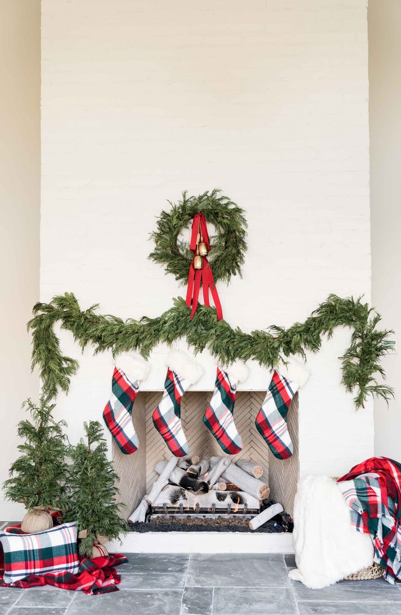 Rachel Parcell Tartan Plaid Accent Pillow, Alternate, color,