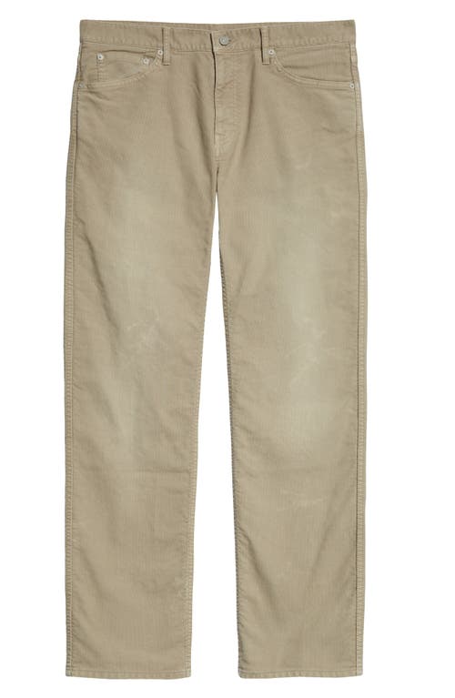 Visvim Fluxus Cotton Corduroy Pants In Beige