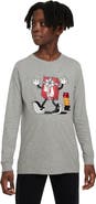 Nike Kids' Sportswear Long Sleeve Graphic T-Shirt