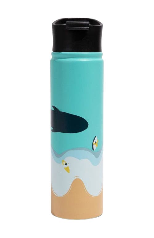 United By Blue 22 OZ Beach Day Steel Bottle in Bermuda  product