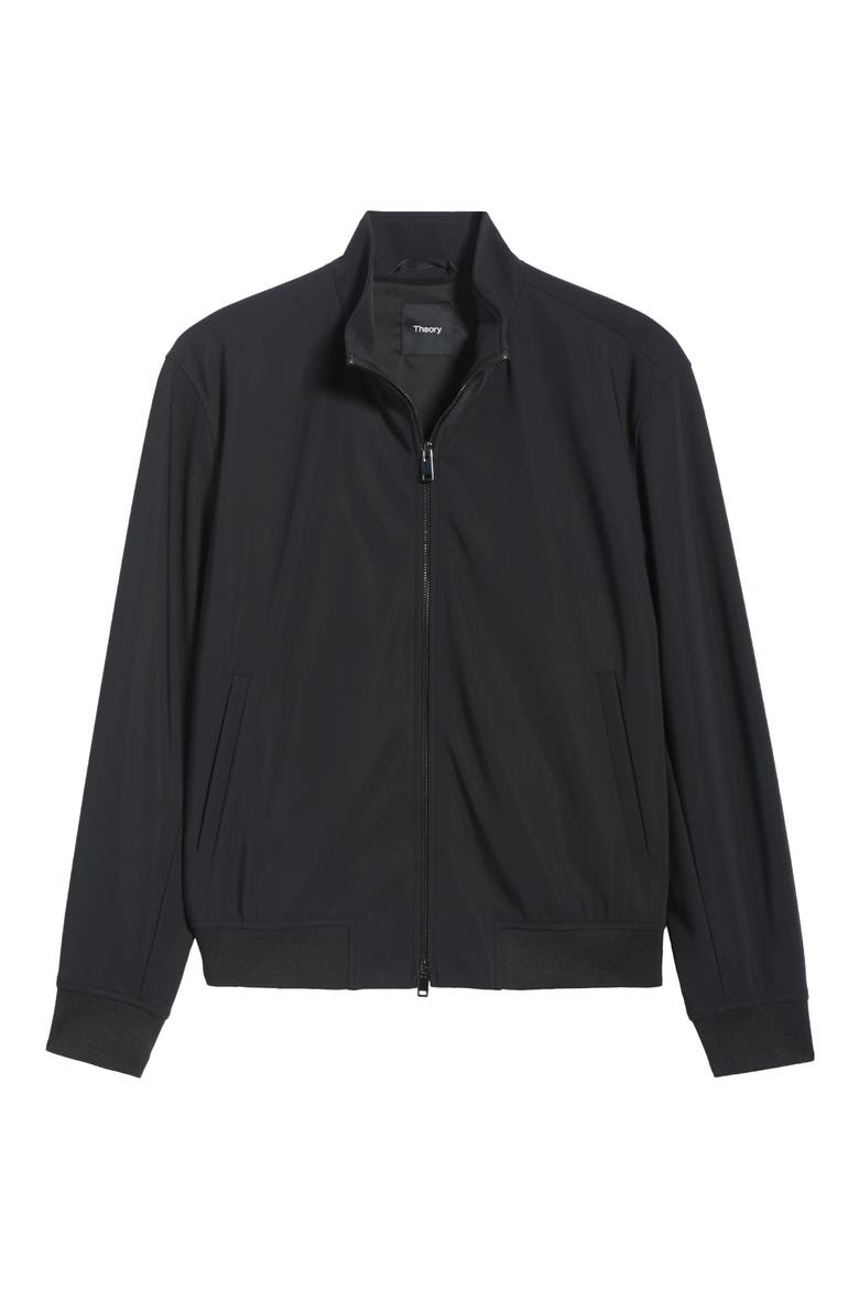 Bomber Jacket, Main, color, BLACK