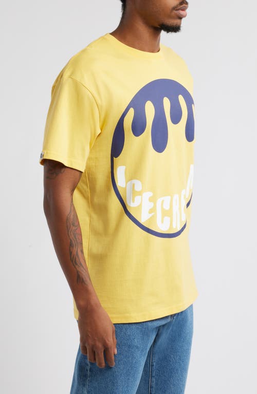 Icecream Bubble Graphic T-shirt In Mimosa