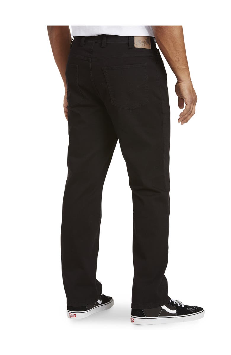 True Nation by DXL Black Athletic-Fit Stretch Jeans, Alternate, color, Black Eco