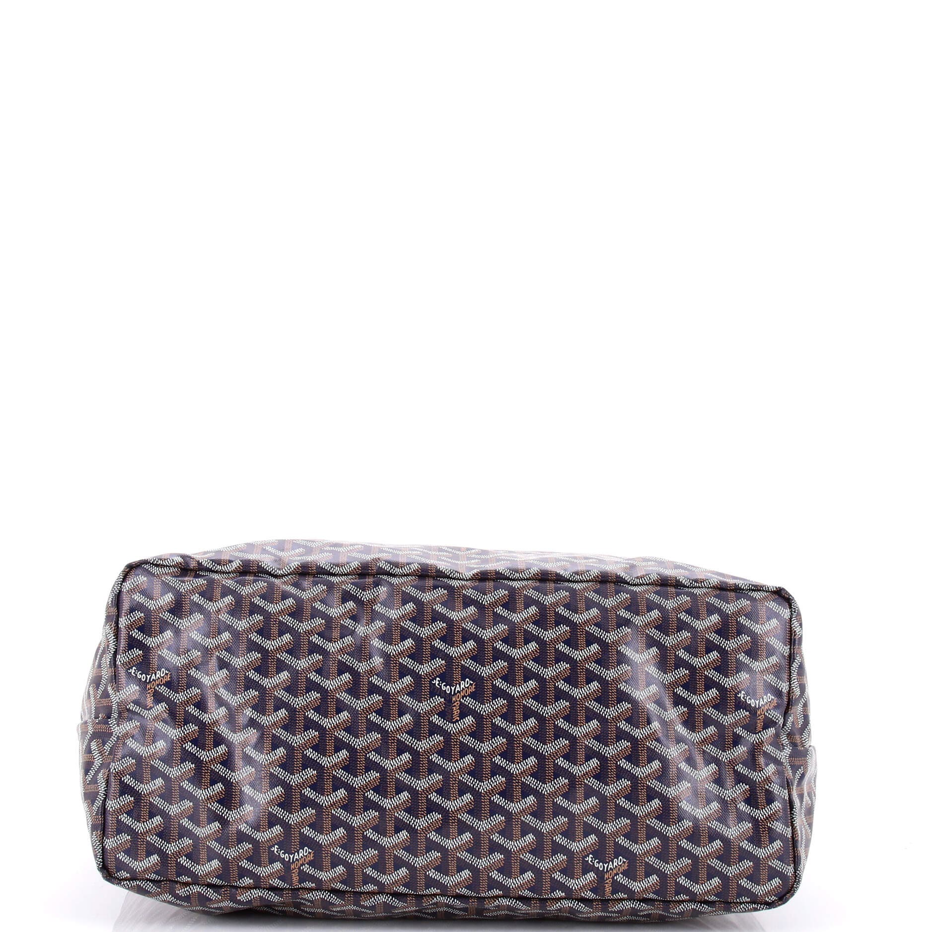 Pre-Owned Goyard Saint Louis Tote Coated Canvas GM, Alternate, color, Blue