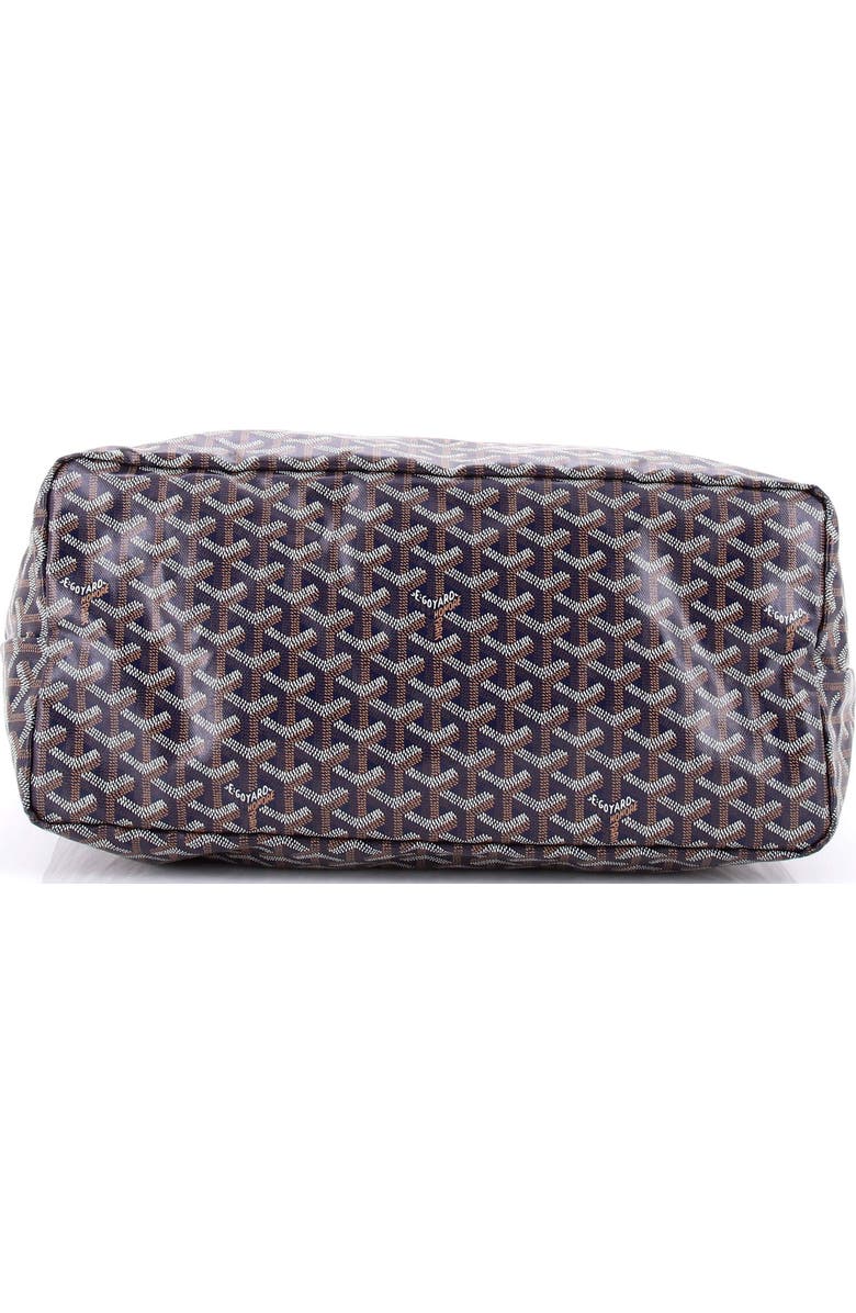 Pre-Owned Goyard Saint Louis Tote Coated Canvas GM, Alternate, color, Blue