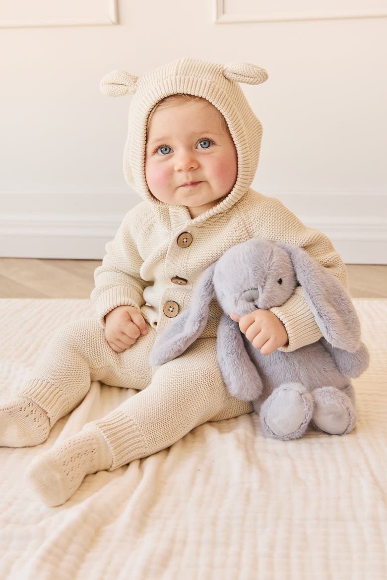 Penelope the Bunny 12" Plush & 6" Keychain Set, Alternate, color, Silver