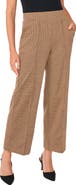 Vince Camuto Pintuck Front Wide Leg Ankle Pants