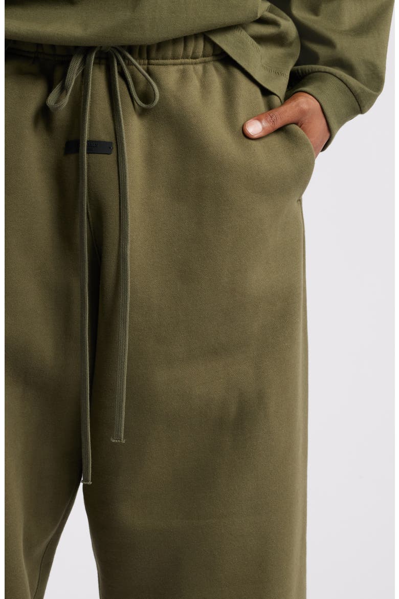 Relaxed Fit Cotton Blend Sweatpants, Alternate, color, MILITARY