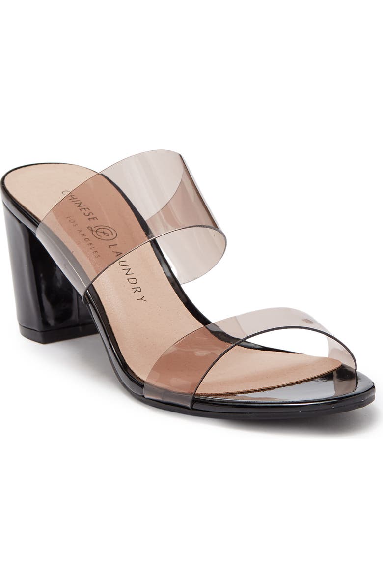 Chinese Laundry Robinn Clear Strap Block Heel Sandal, Main, color,