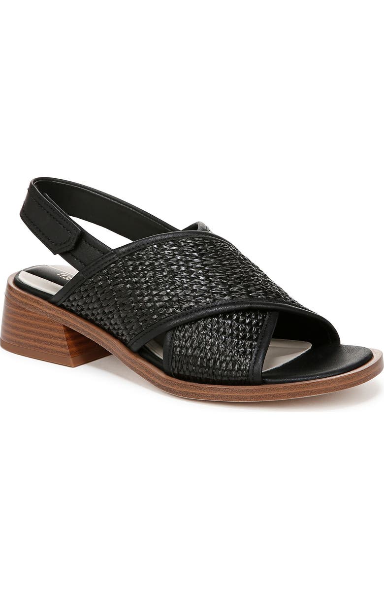 Franco Sarto Silvie Slingback Sandal, Main, color, Black