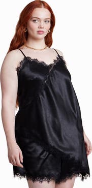 ELOQUII Lace Insert Cami Top